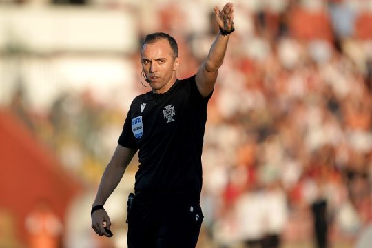 João Pinheiro será 4.º árbitro da final da Liga dos Campeões